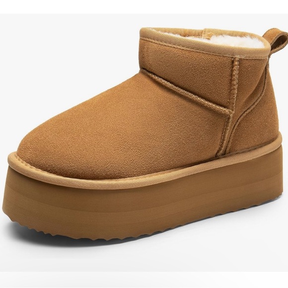 Dream Pairs Shoes - DreamPairs Platform Mini Boots